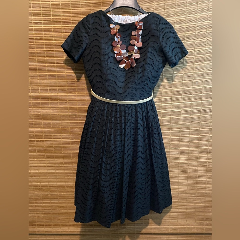 Beautiful Rare 1950’s Black Party Dress